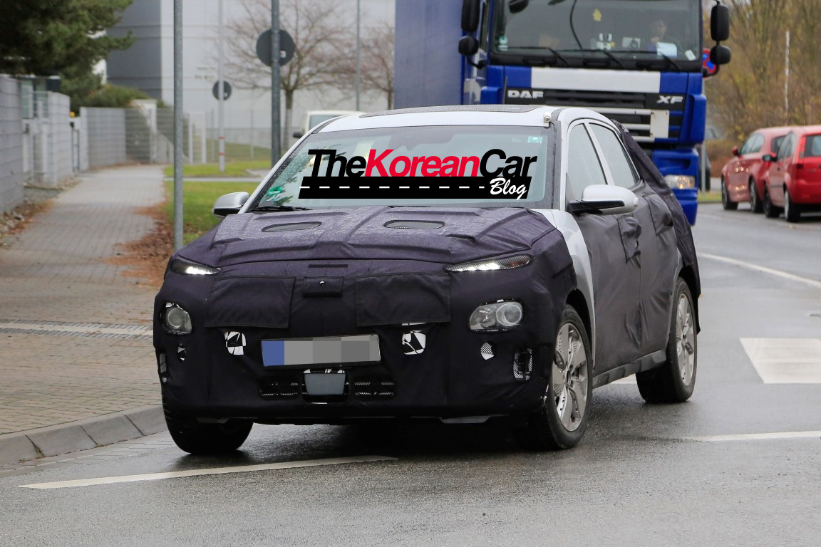 Hyundai KONA EV Spied Testing in Europe