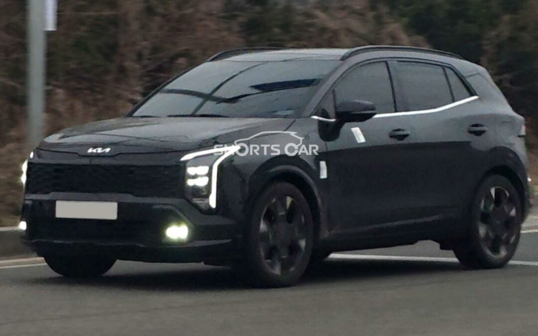 Euro-Spec KIA Sportage Facelift Captured Undisguised