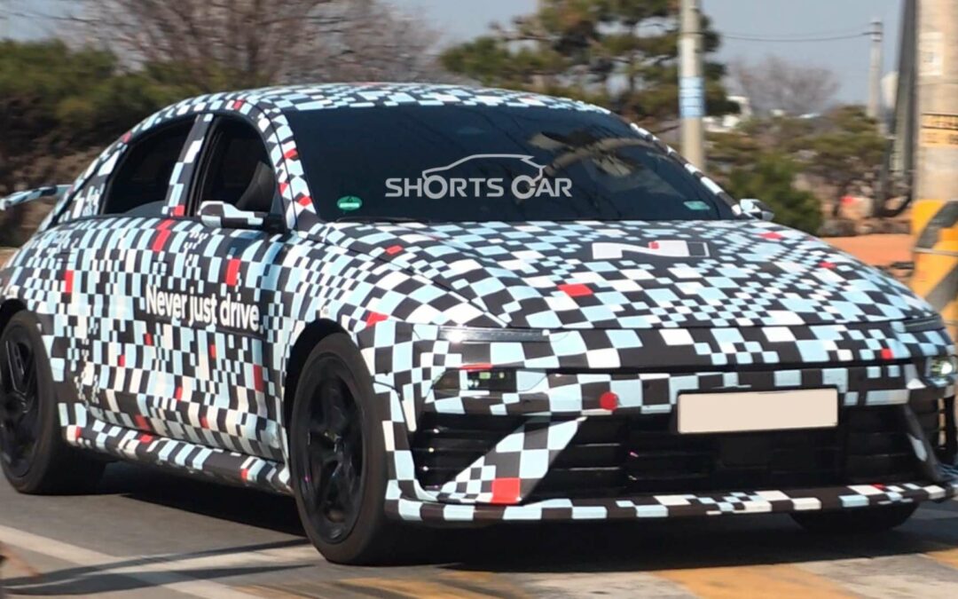 Hyundai IONIQ 6 N Spied Up Close During Testing