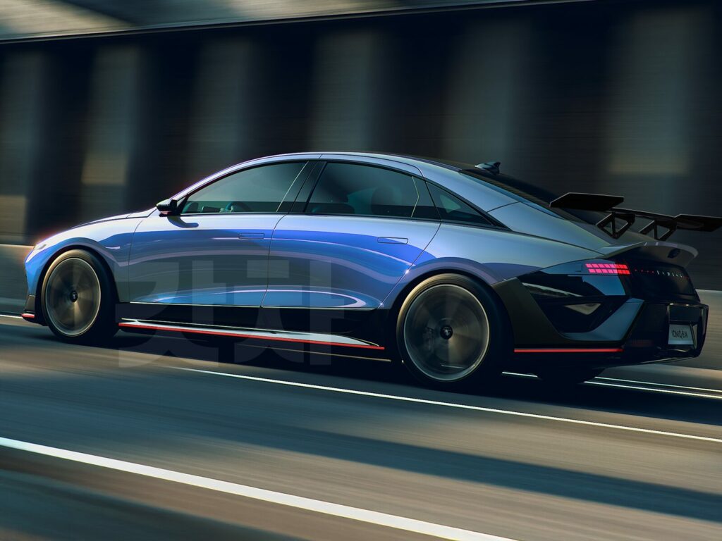 hyundai ioniq 6 n rendering 3